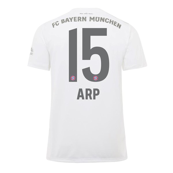 Trikot Bayern München NO.15 ARP Auswarts 2019-20 Weiß Fussballtrikots Günstig